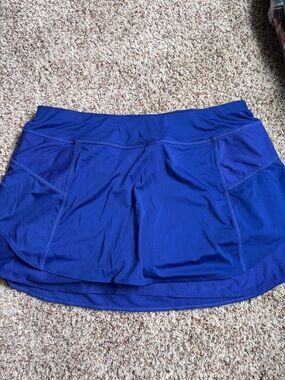 Athleta Royal Blue Performance Skirt
